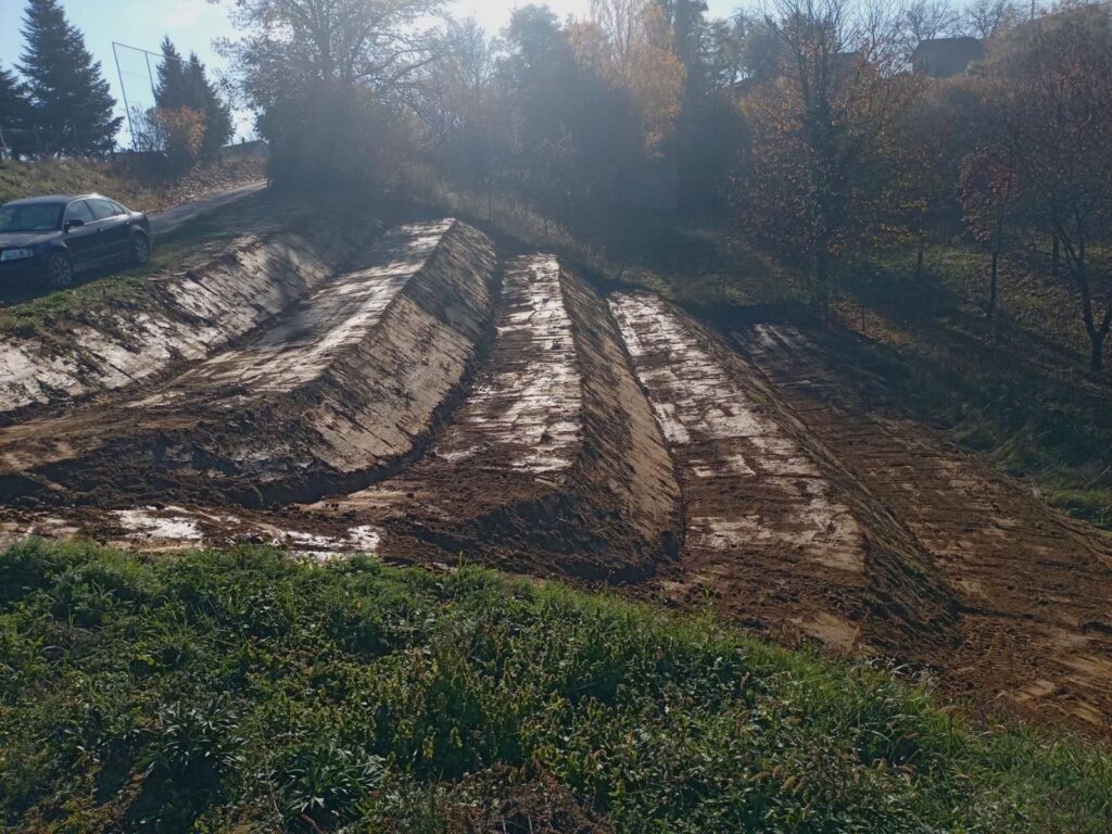 Uređenje terena – kaskadni iskop